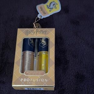 Profusion Cosmetics Harry Potter Hufflepuff Lip Oil Duo New